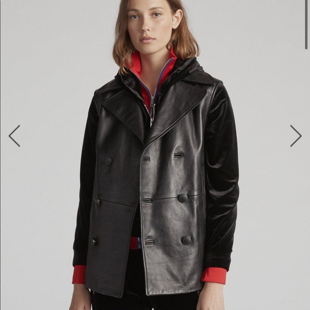 Rag and Bone 100% Leather Nelly Vest